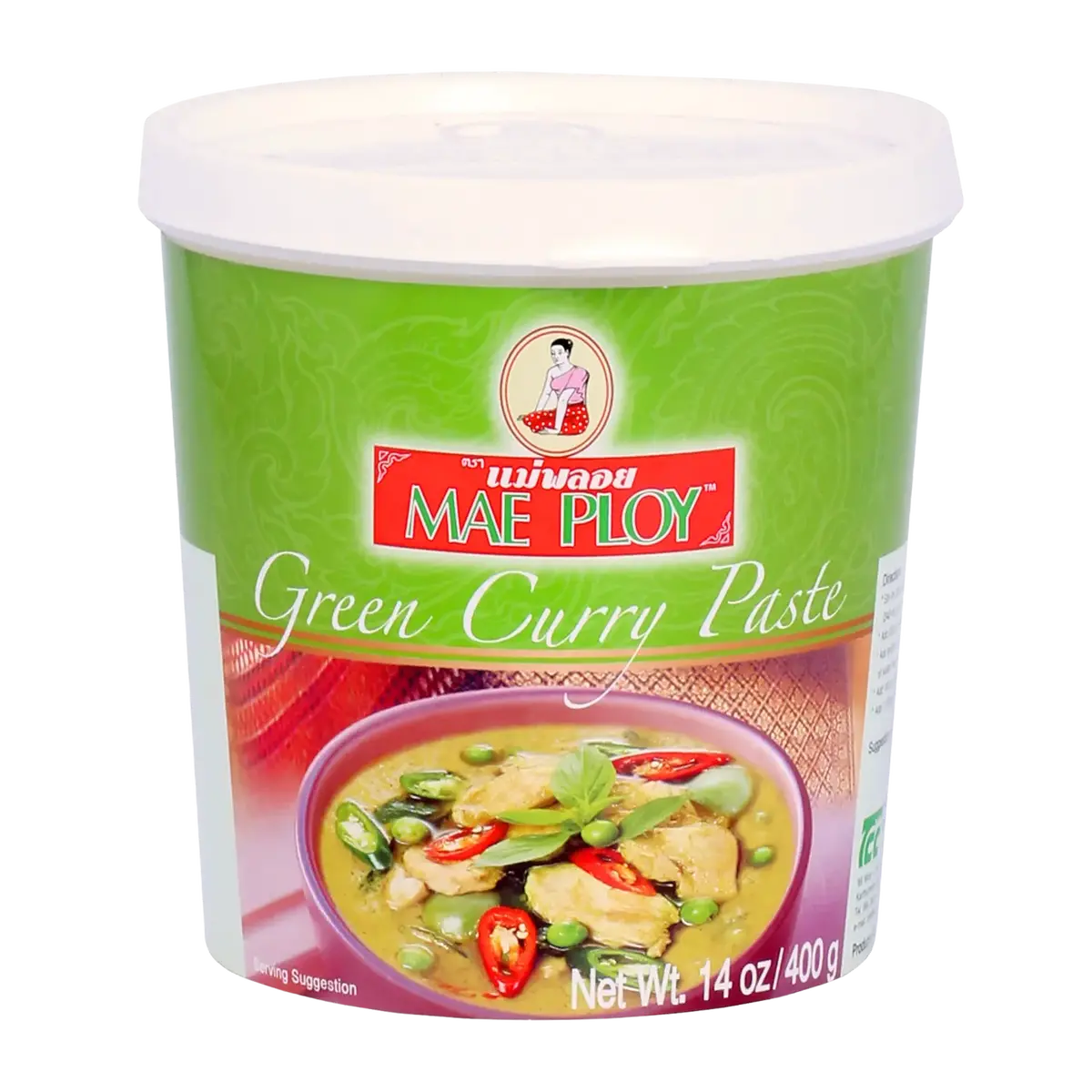 Mae Ploy Green Curry Paste 400G 1