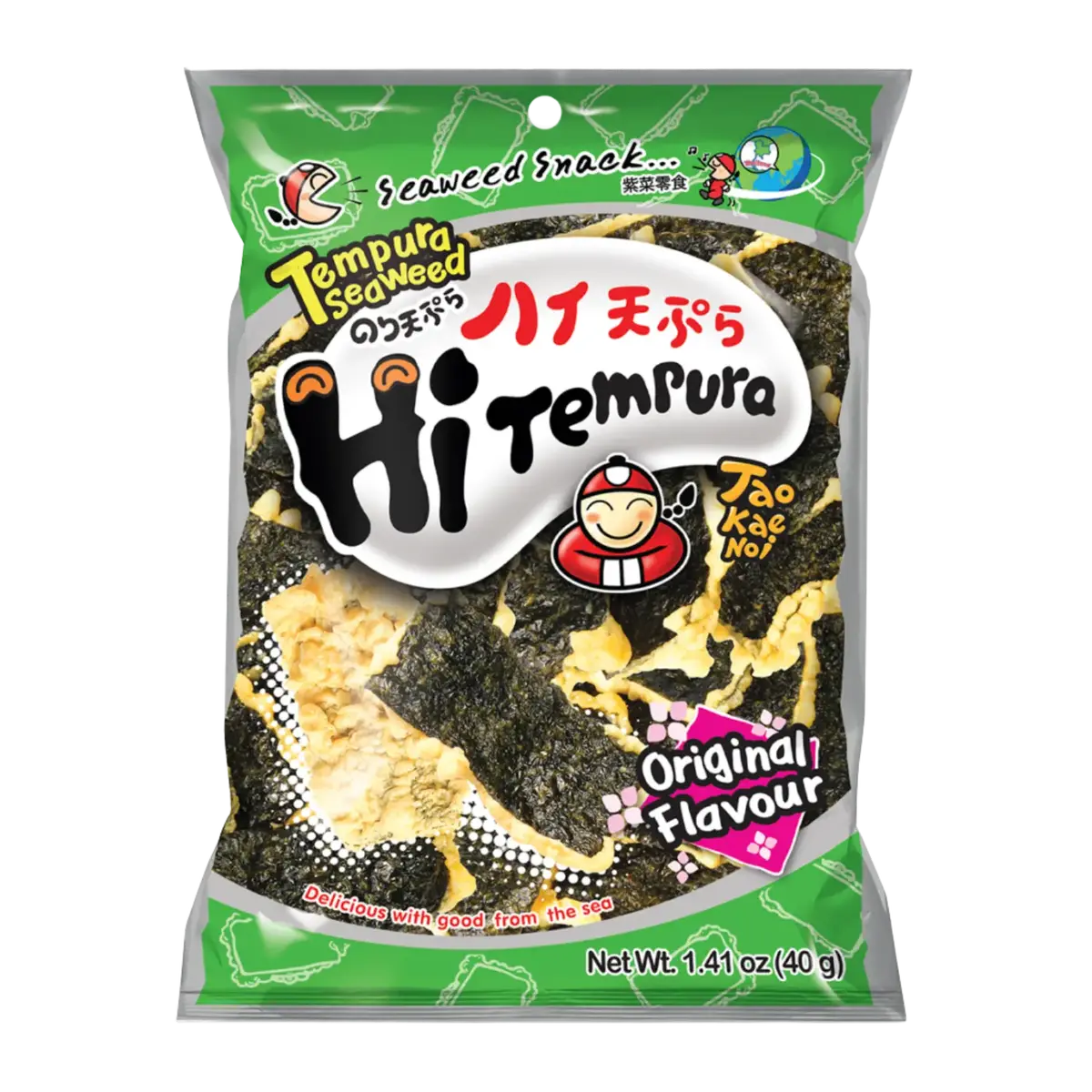 Tao Kae Noi Tempura Seaweed Original 40G 1