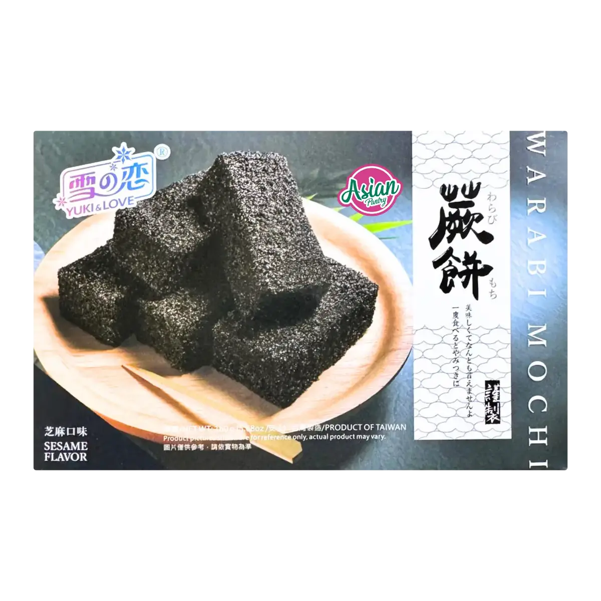 Yuki & Love Warabi Mochi Sesame Flavour 160G 1