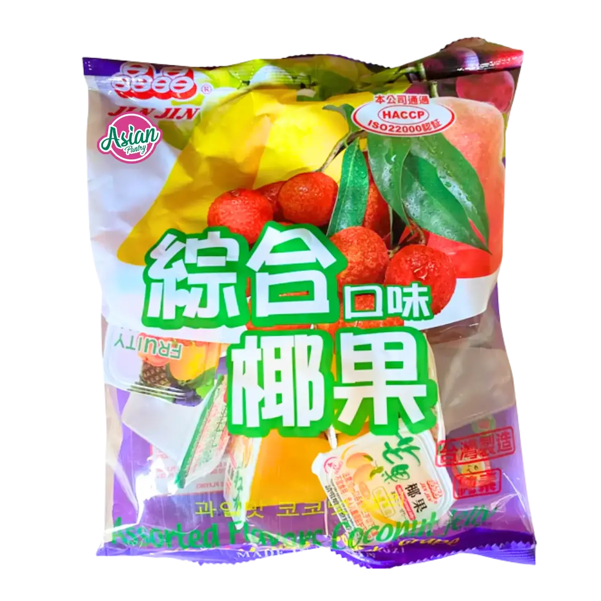 Jin Jin Coconut Jelly Assorted 400G 1
