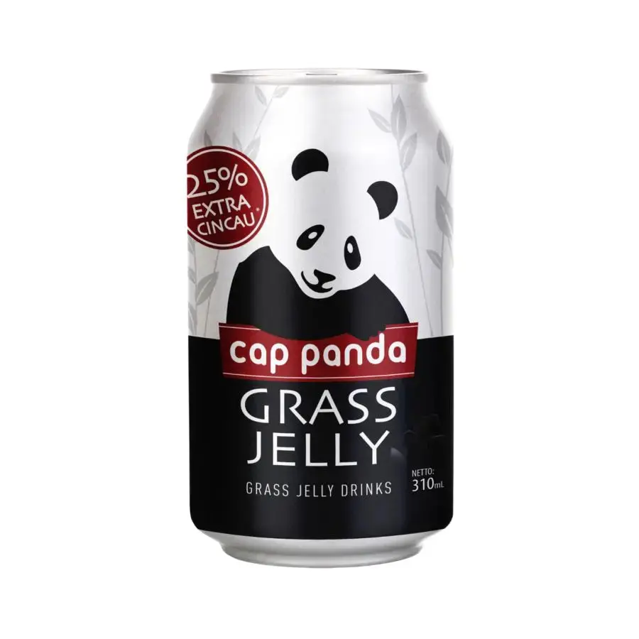 Cap Panda Cincau Grassjelly Drink 310Ml 1