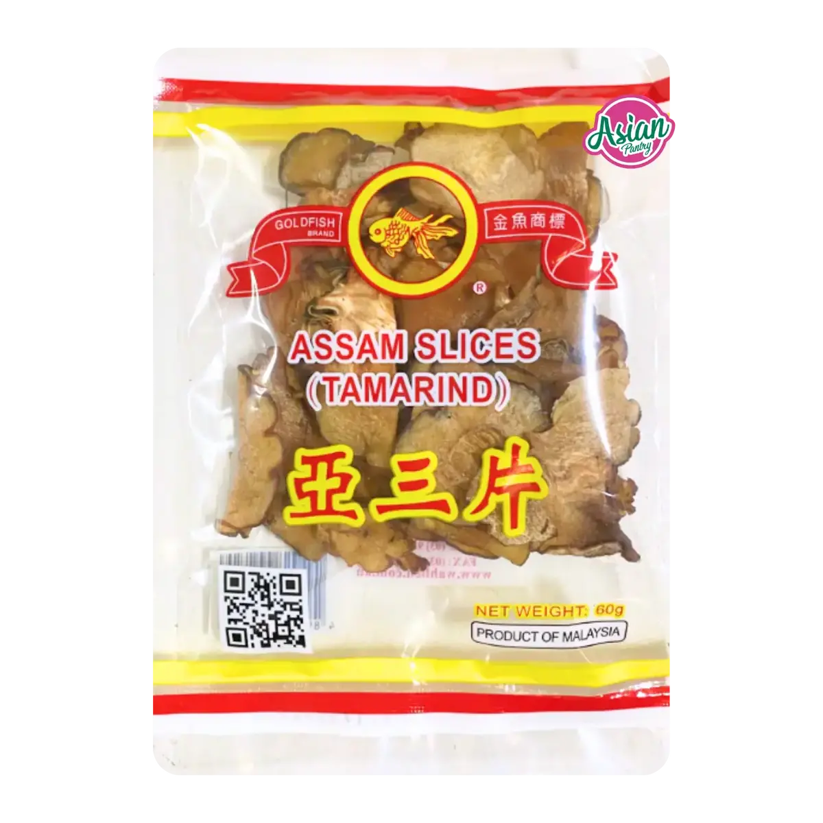 Goldfish Brand Assam Slices Dried 60G 1