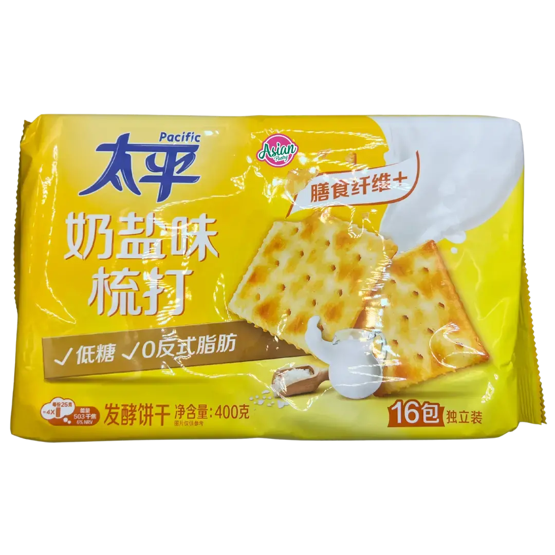 Pacific Soda Crackers (Milk And Salt Flavour) 400G 1