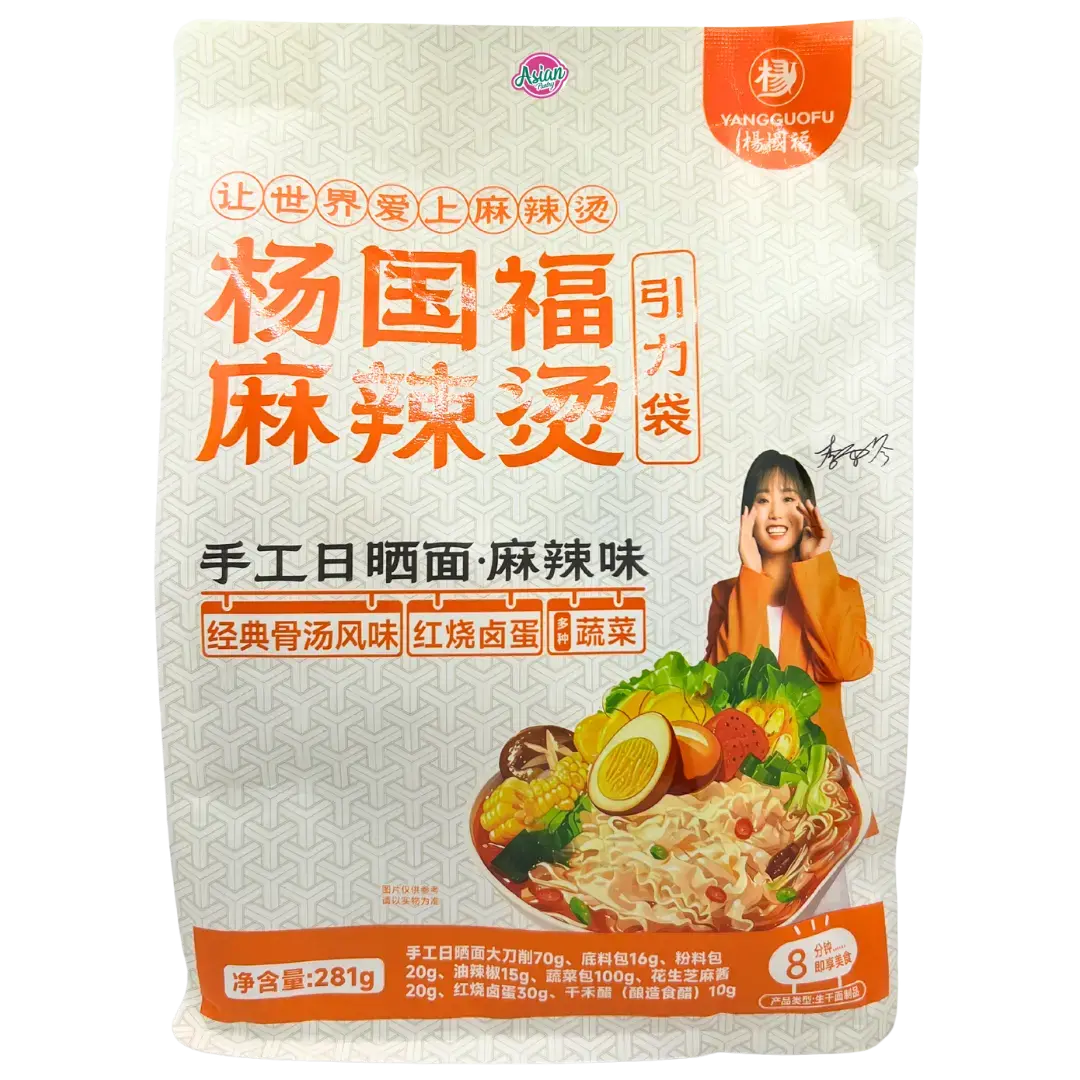 Yang Guo Fu Handmade Sun-Dried Noodles (Spicy) 281G 1