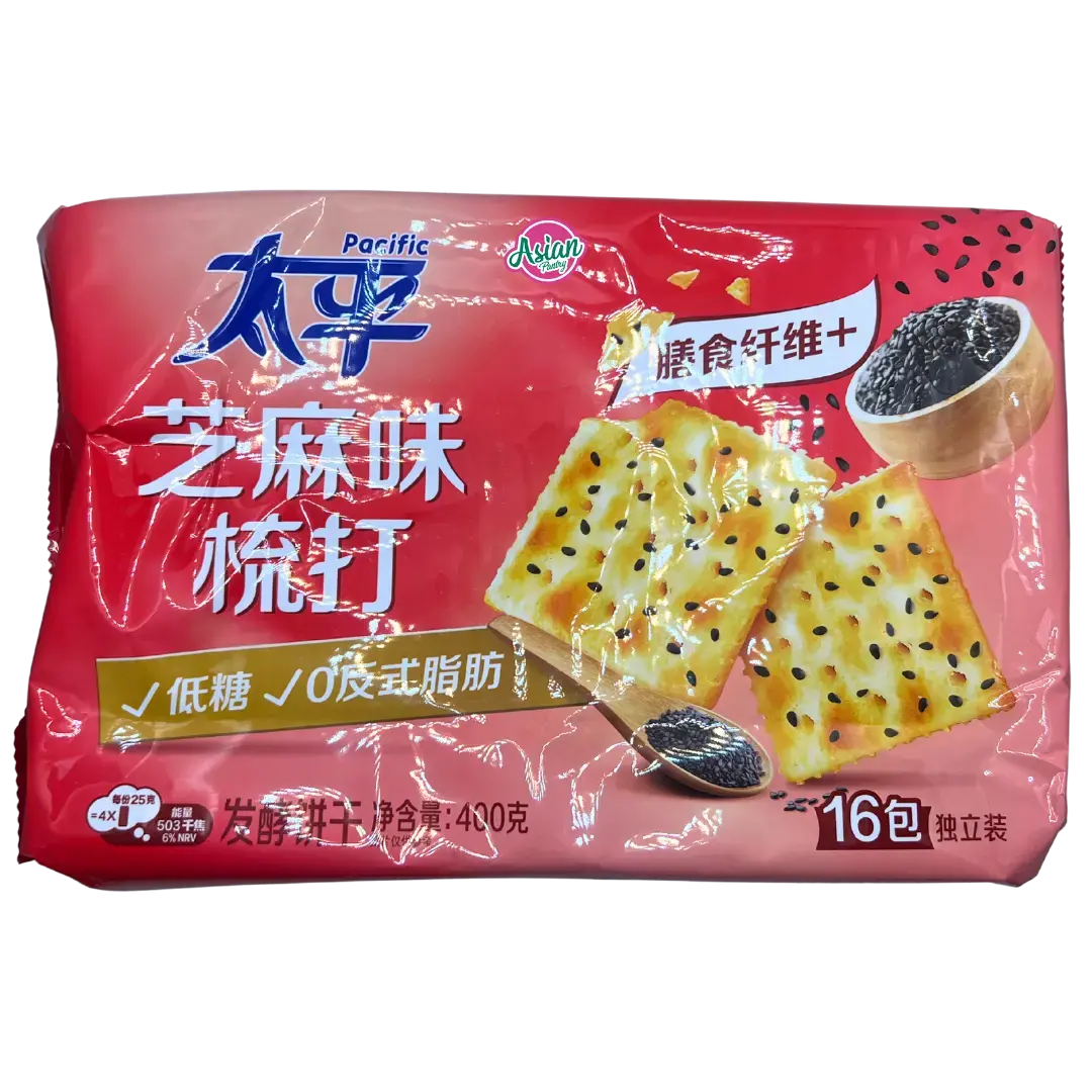 Pacific Soda Crackers (Sesame Flavour) 400G 1