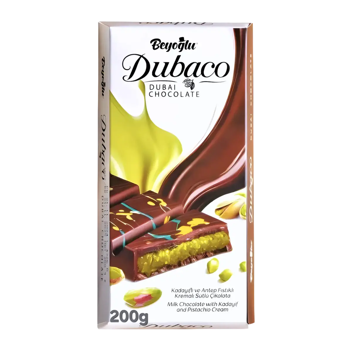 Beyoglu Dubaco Dubai Pistachio Chocolate 200G 3