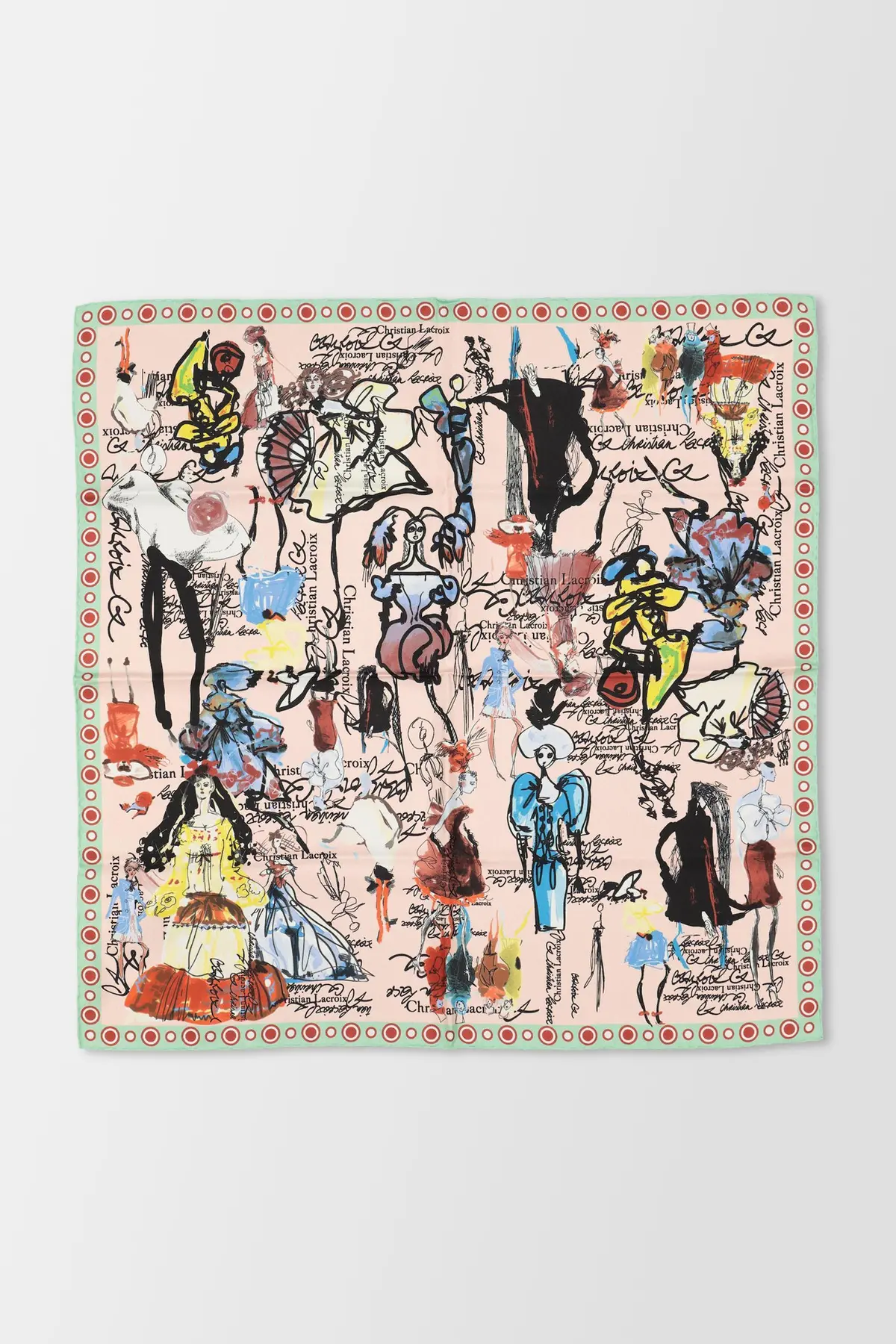 Christian Lacroix Multicolor Croquis 2 1