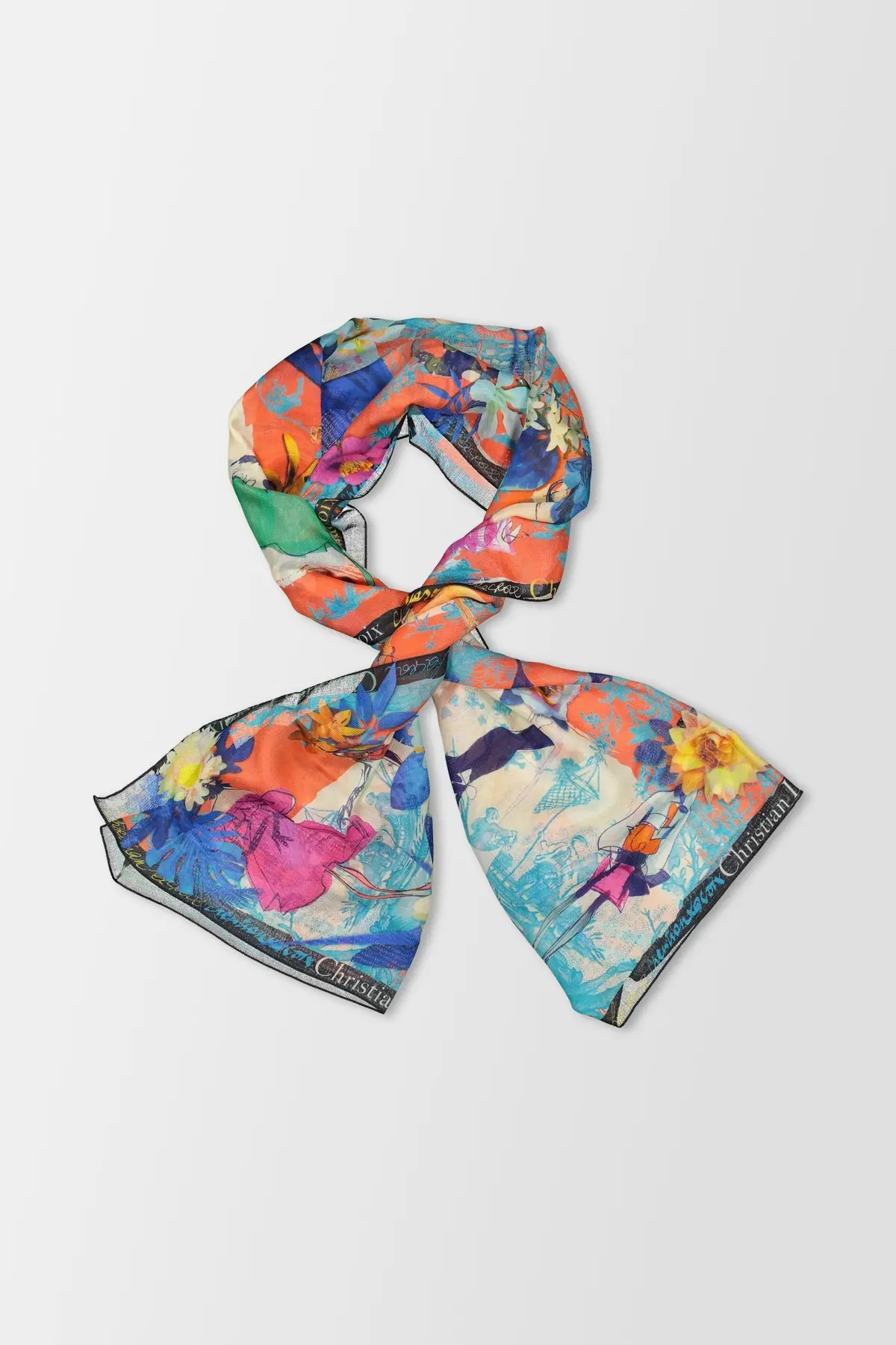 Christian Lacroix Multicolor Les Filles En Fleur 2 1