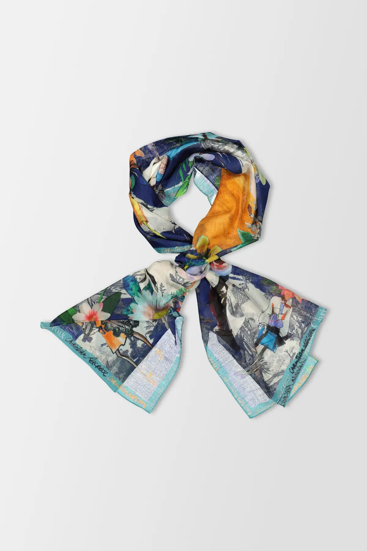 Christian Lacroix Multicolor Les Filles En Fleur 5 1