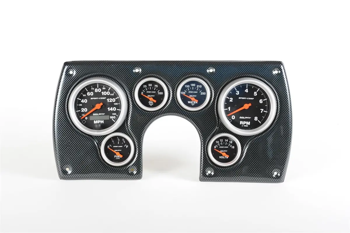 Thunder Road Classic Instrument Panel With Autometer Gauges – Model 101820513 1