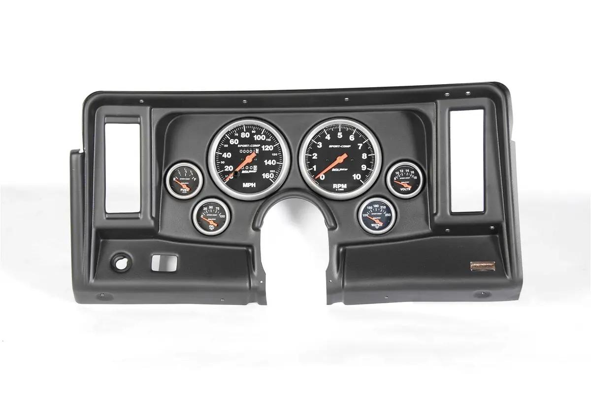 Thunder Road Custom Instrument Panel Featuring Autometer Gauges 140-66-50062 2