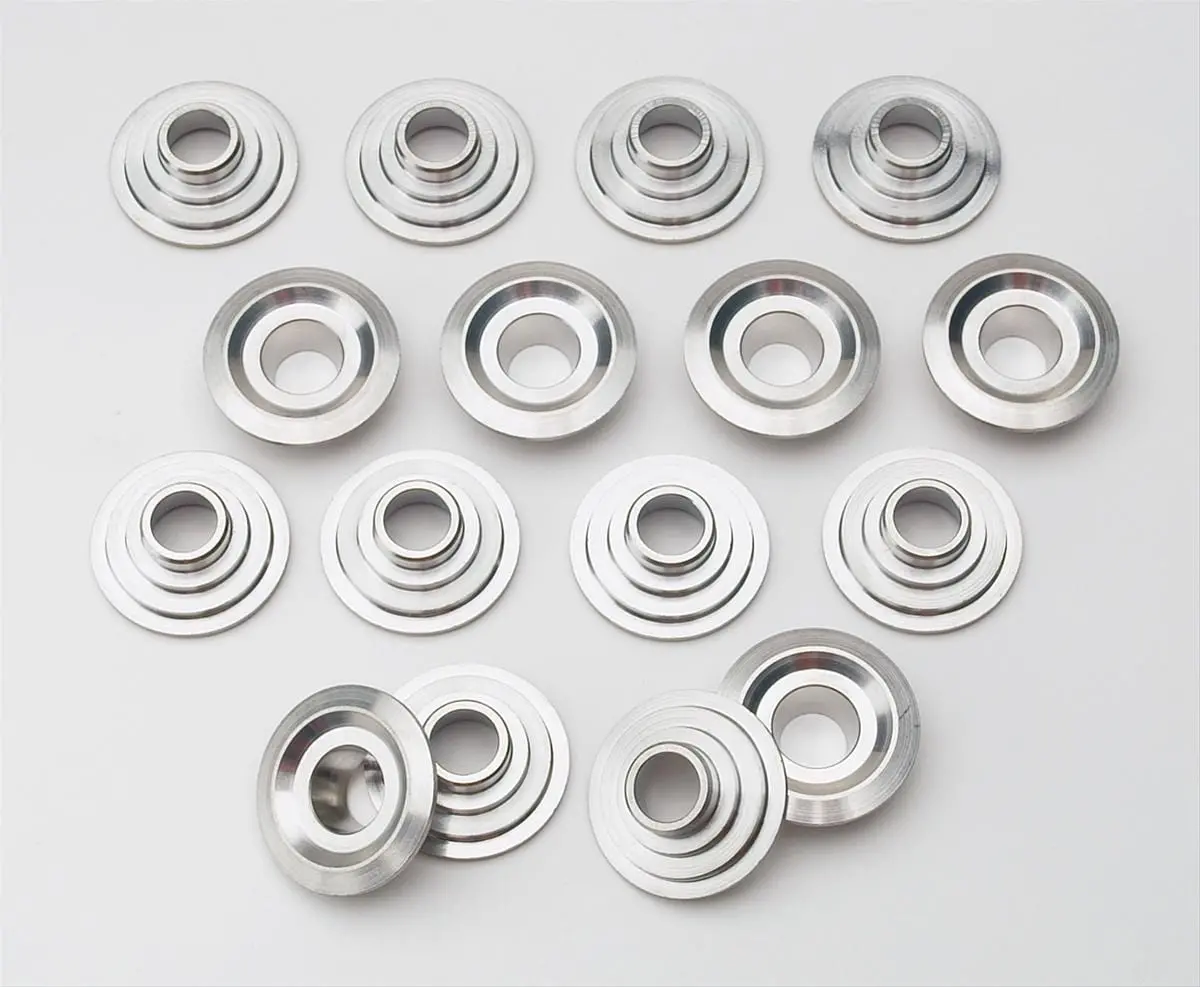 Comp Cams Titanium Valve Spring Retainers – Lightweight, High-Rpm Ready (Part #754-16) 1