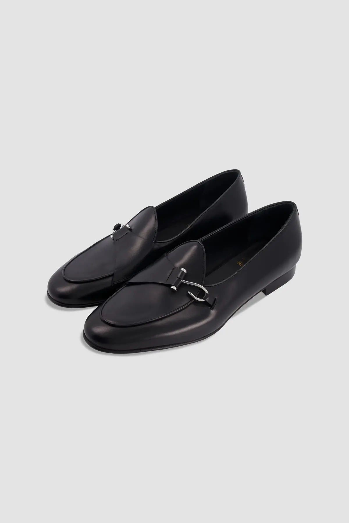 Edhen Milano Comporta Black Leather Loafers 1