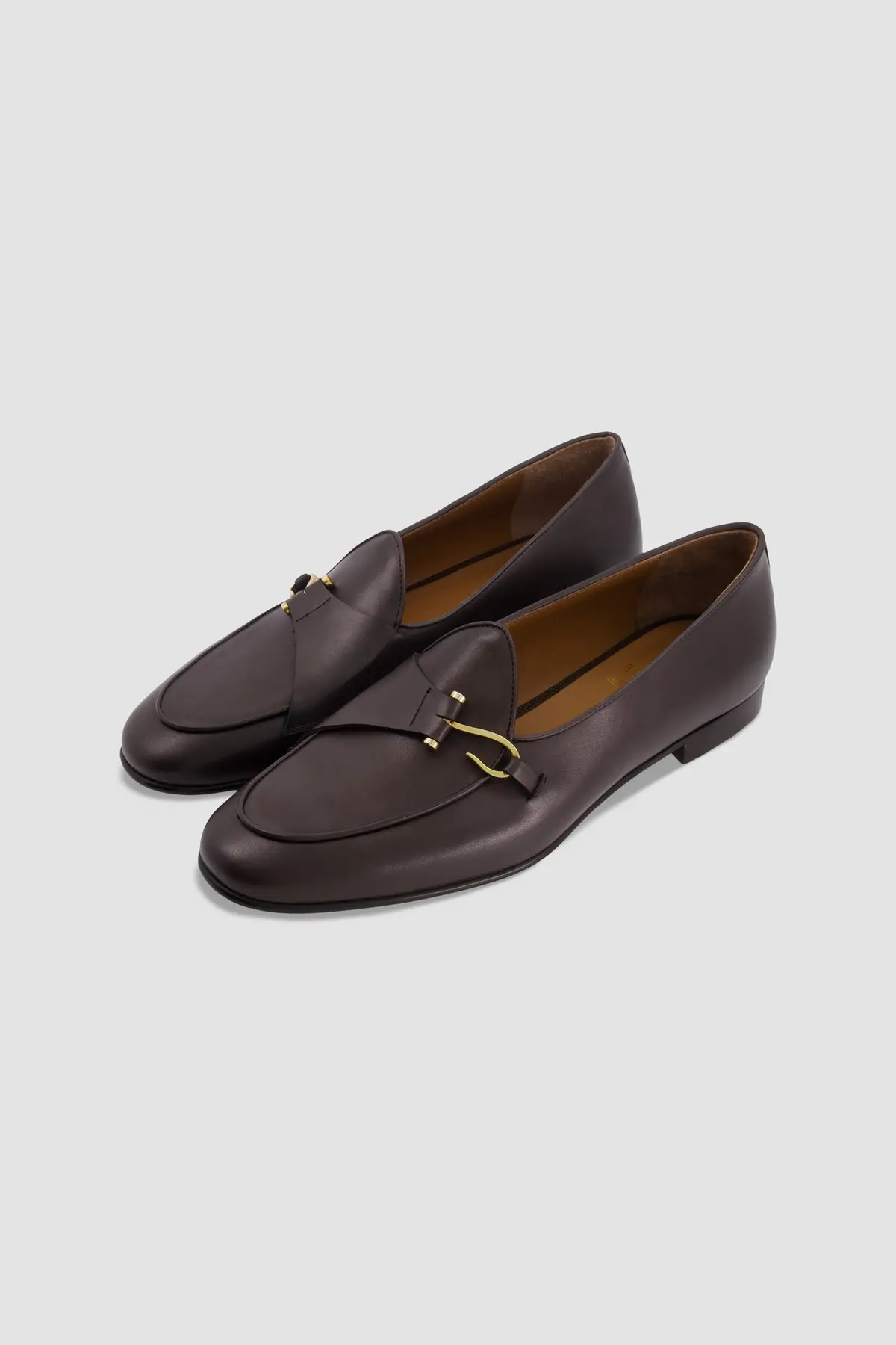 Edhen Milano Comporta Brown Leather Loafers 1