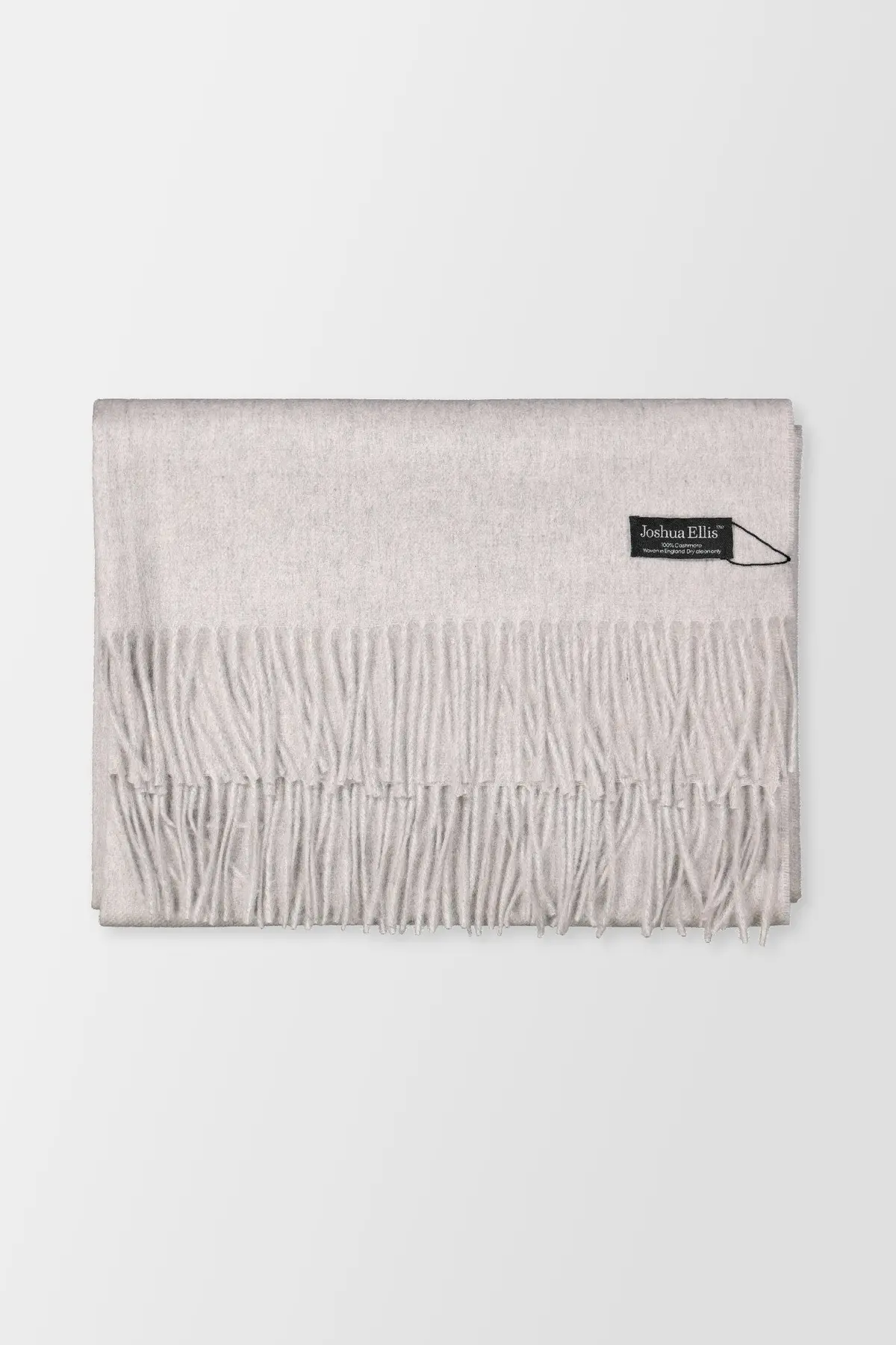Joshua Ellis Grey Classic Ripple Stole 1