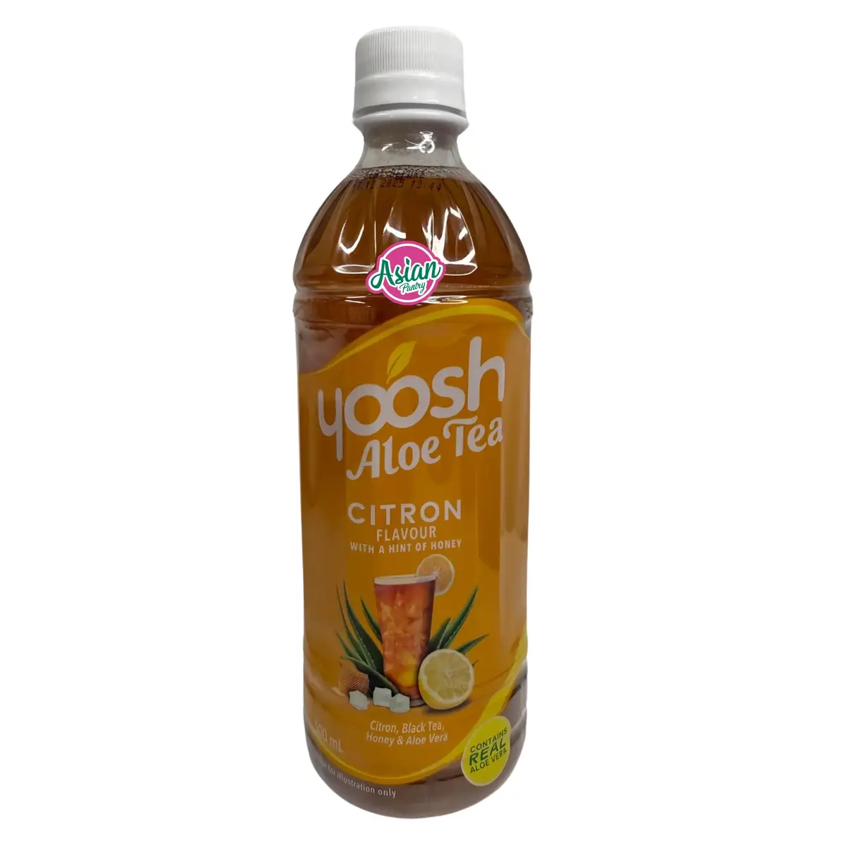 Yoosh Aloe Vera Tea Honey Citron 500Ml 1