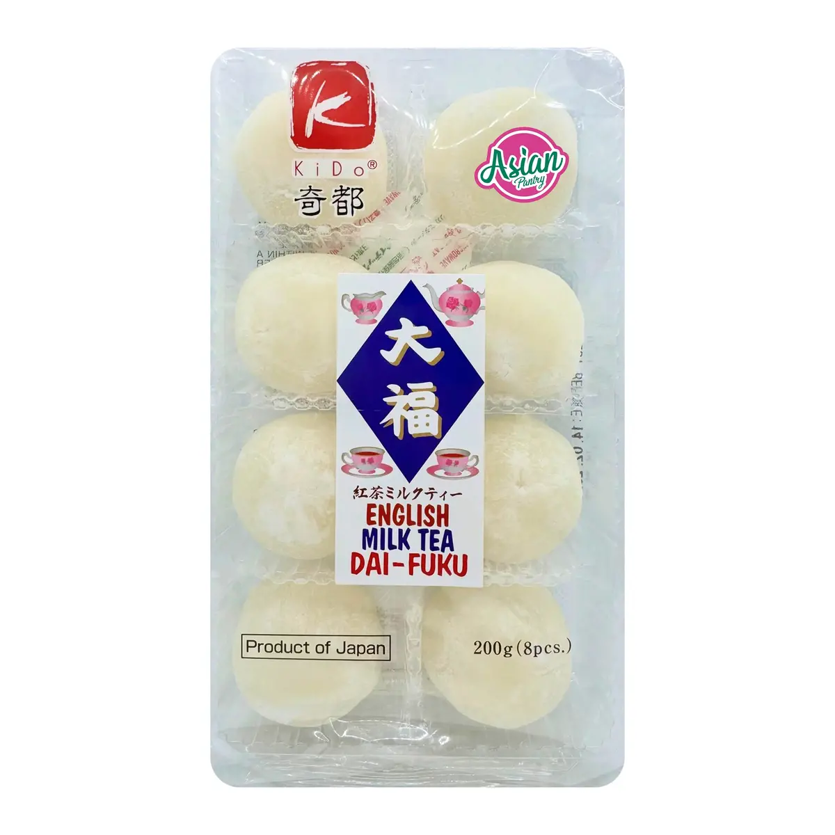 Kido English Milk Tea Daifuku 200G (Bbd: 26/04/2026) 1