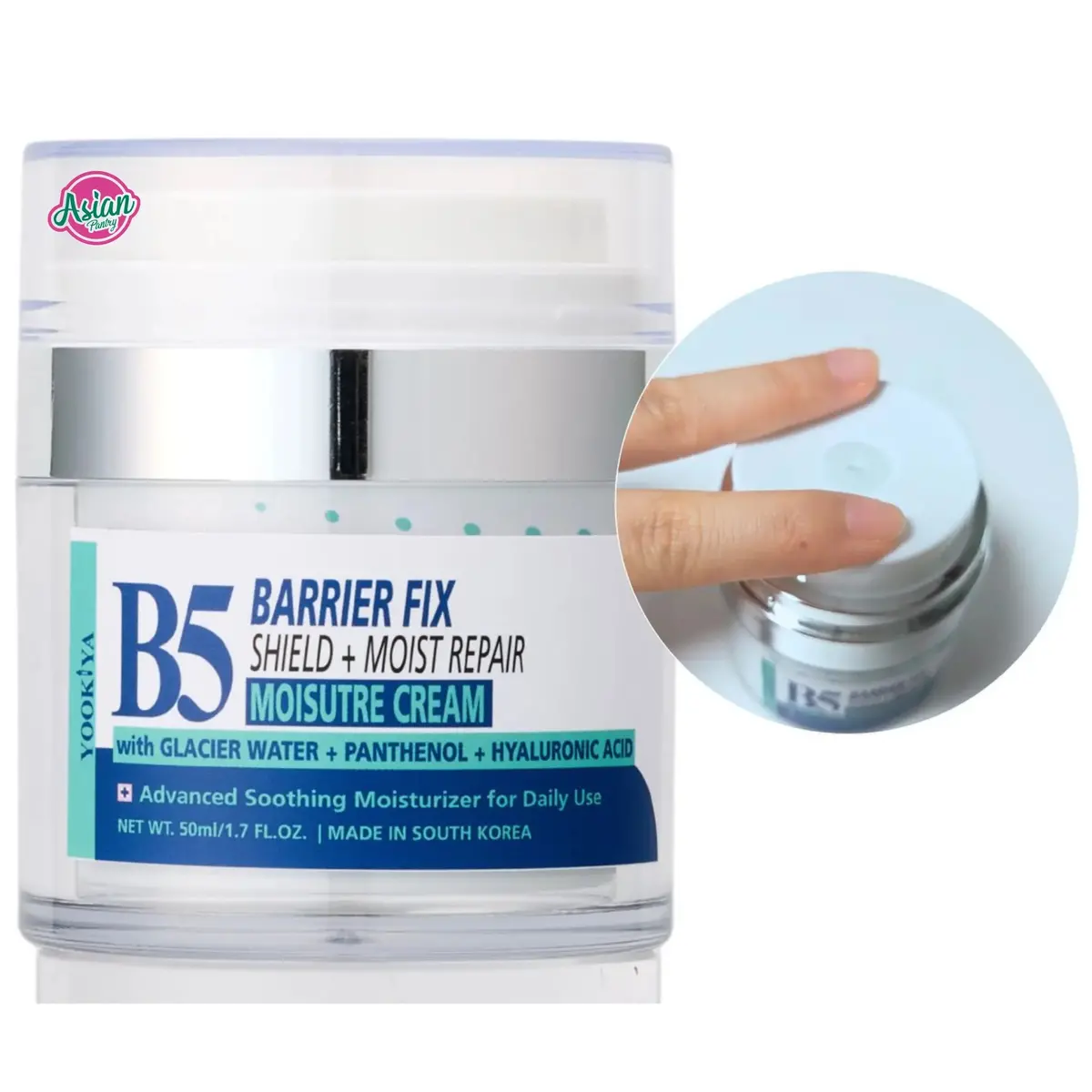 Yookiya B5 Barrier Fix Shield + Moist Repair Moisturizing Cream 50Ml 1