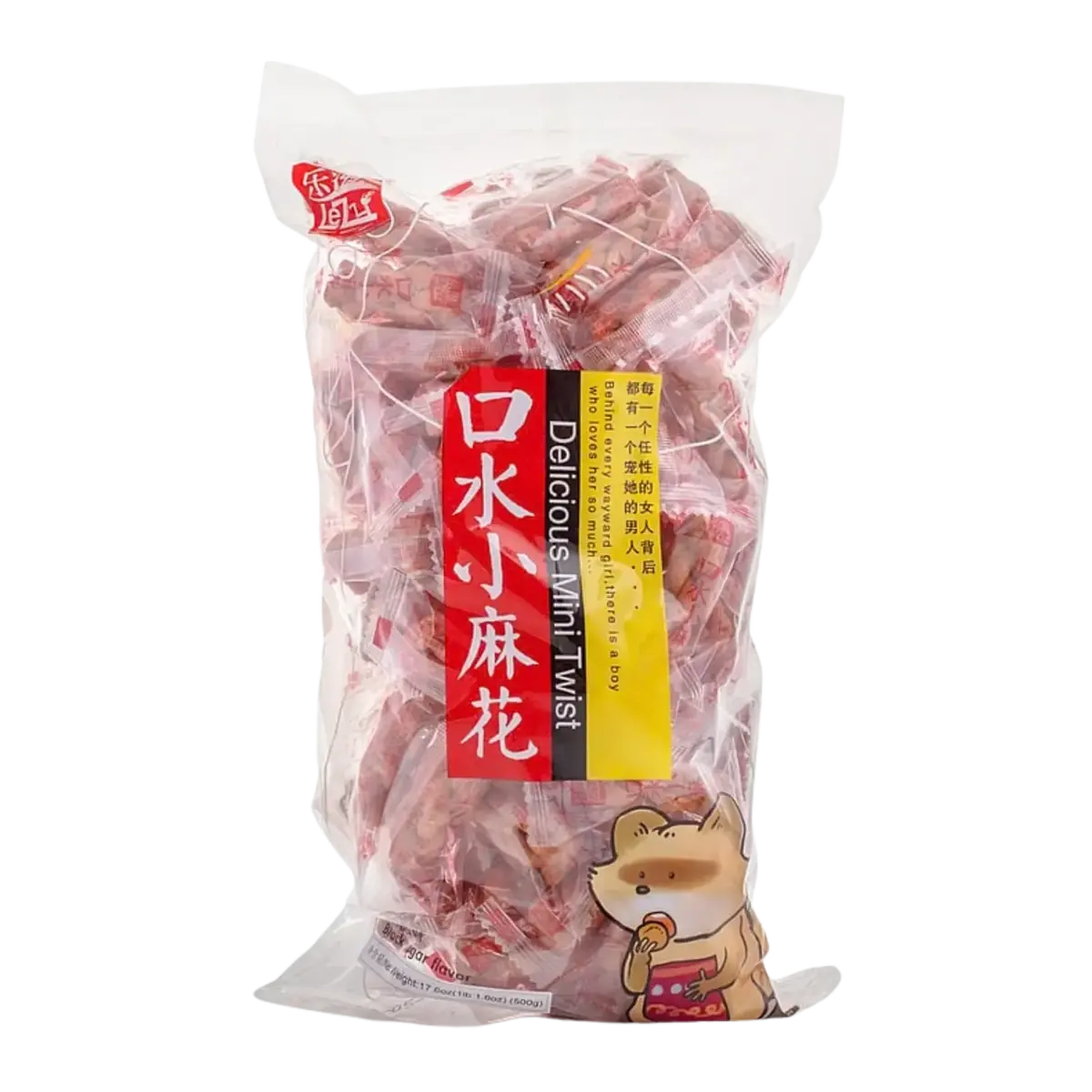 Lezzi Delicious Mini Twist Black Sugar Flavour 460G 1