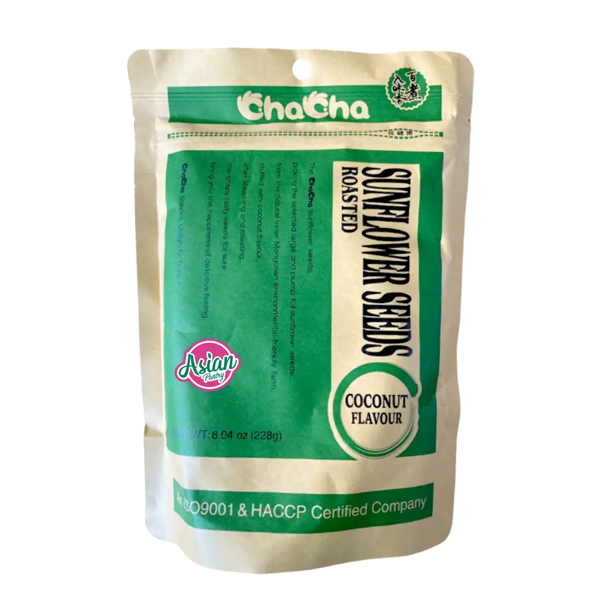 Chacha Sunflower Seeds Coconut Flavour 228G 1
