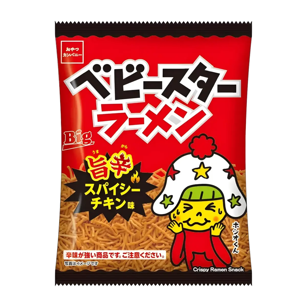 Oyatsu Baby Star Spicy Chicken Ramen Snack 62G (Bbd: April 2026) 1