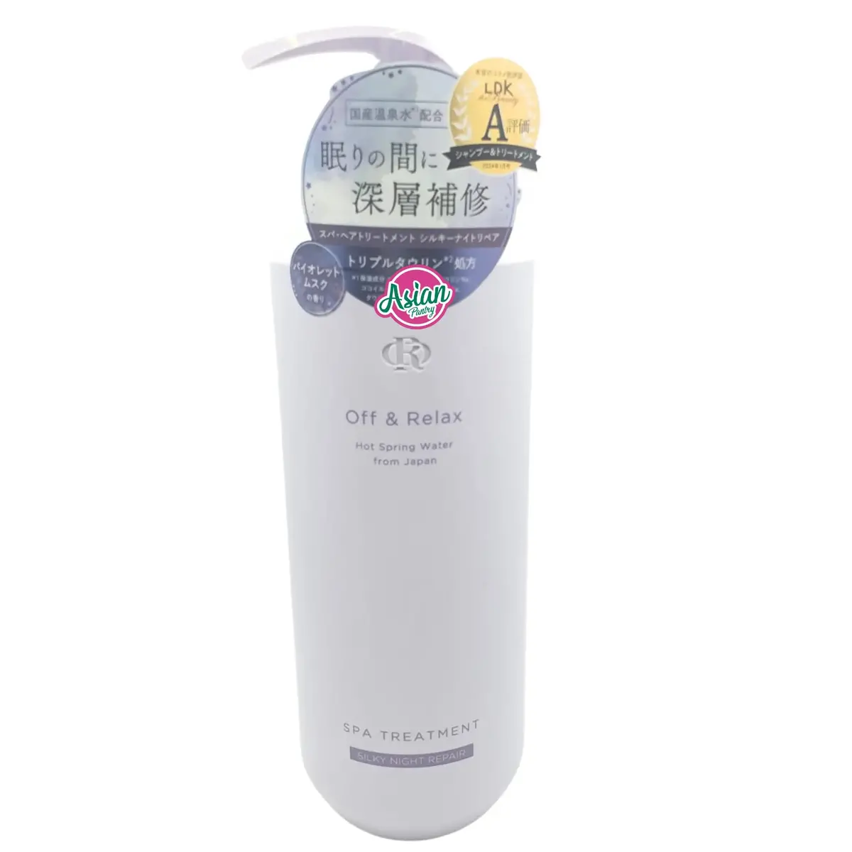 Off & Relax Hot Spring Water Silky Night Repair Spa Treatment 460Ml 1