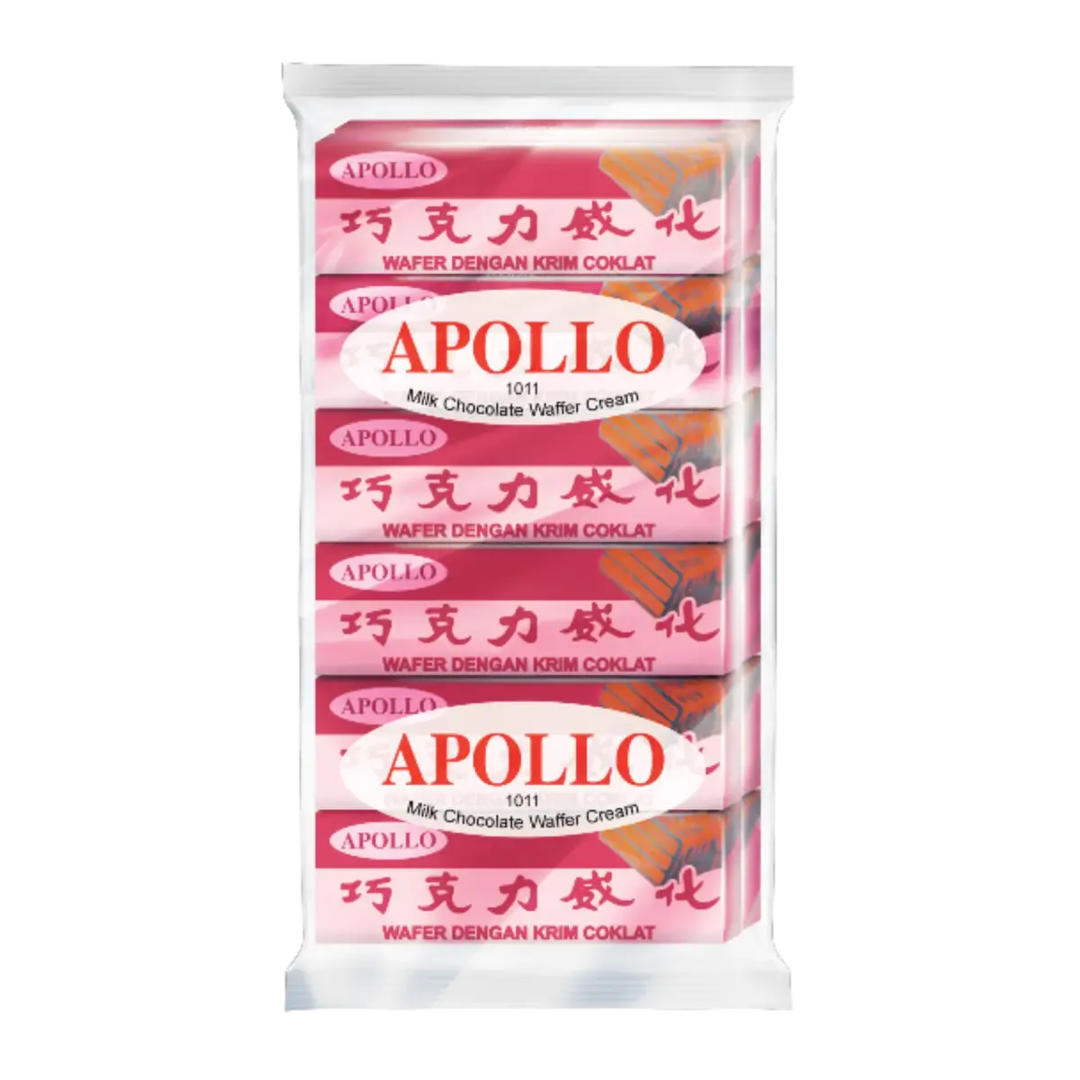 Apollo Milk Chocolate Wafer Cream 12Pk 144G 1