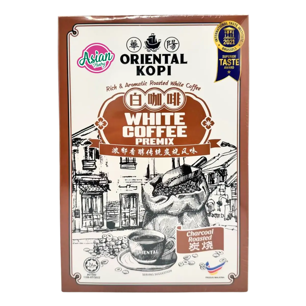 Oriental Kopi White Coffee (Charcoal Roasted) 400G 1