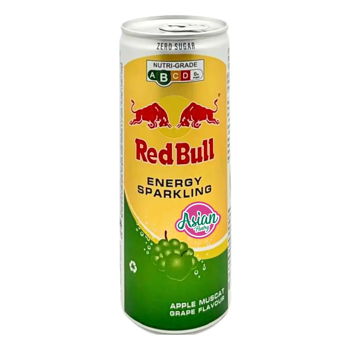 Red Bull Sparkling Energy Drink Apple Muscat Grape Flavour (Zero Sugar) 250Ml 1