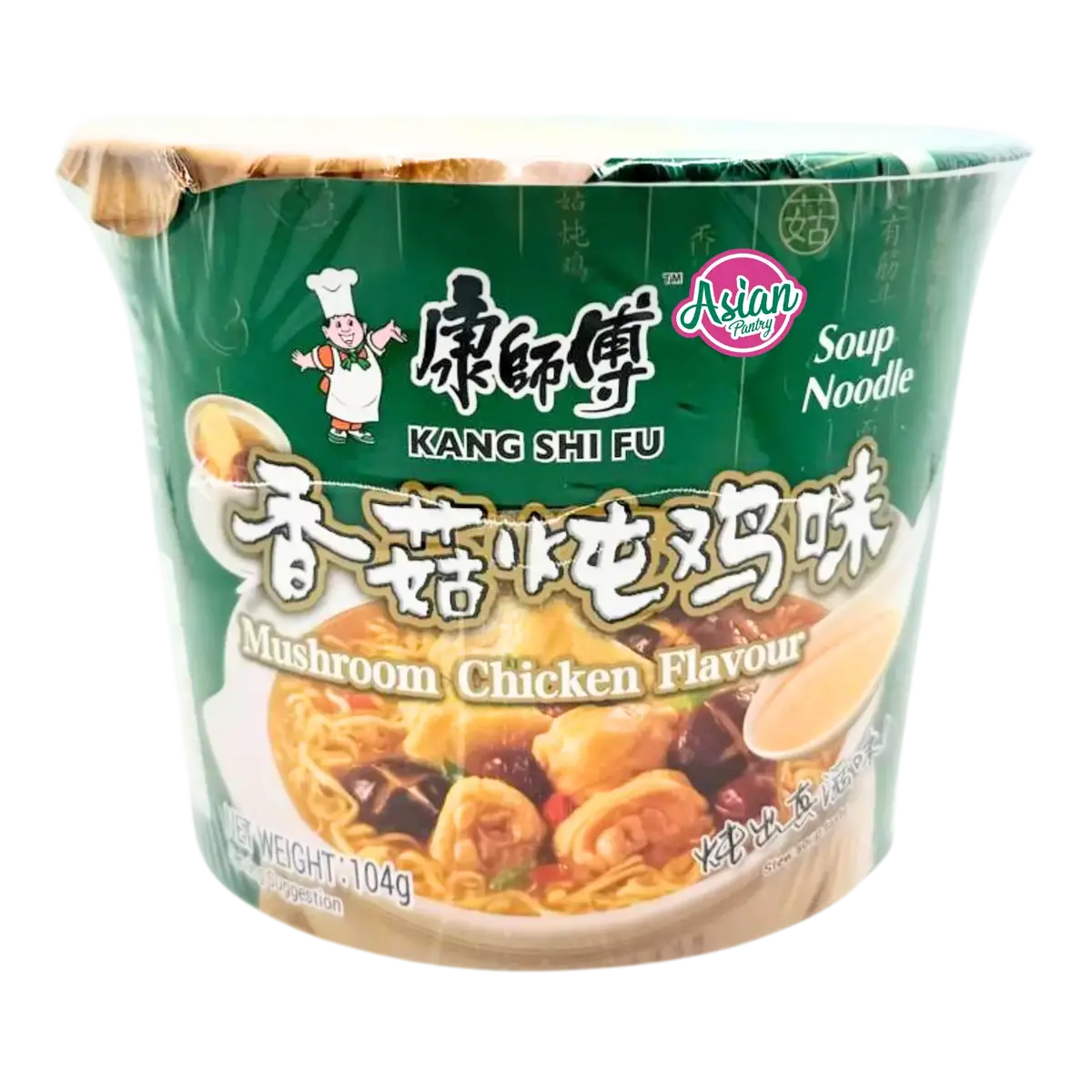 Kang Shi Fu Bowl Noodle Mushroom Chicken Flavour 110G 1