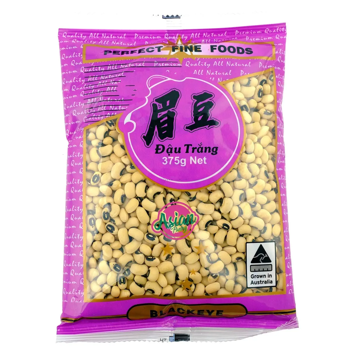 Perfect Fine Foods Black Eye Beans 375G 1