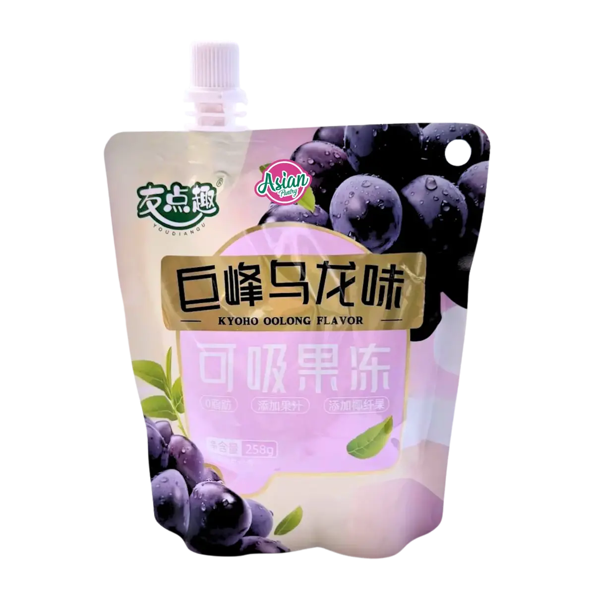 Youdianqu Kyoho Grape Oolong Flavour Jelly 258G 1