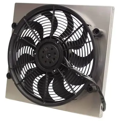 Derale High-Cfm Single Radiator Fan & Shroud Assembly – 16819 1