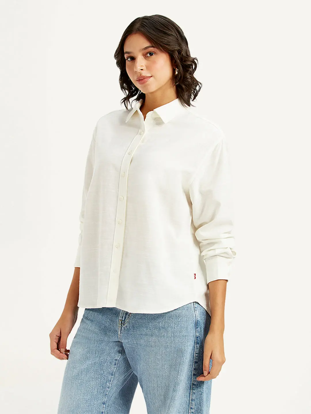 Women's Solid Relaxed Fit Shirt 4