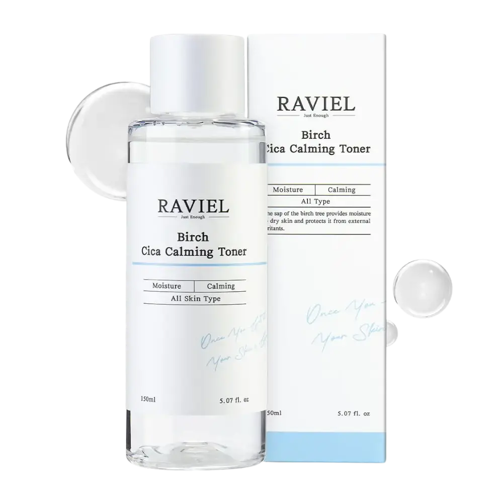 Raviel Birch Cica Calming Toner 150Ml 1