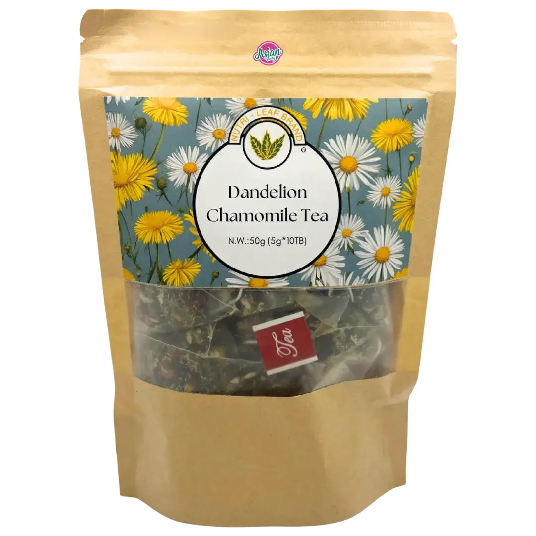 Nutrileaf Dandelion Chamomile Tea (10 Teabags) 50G 1