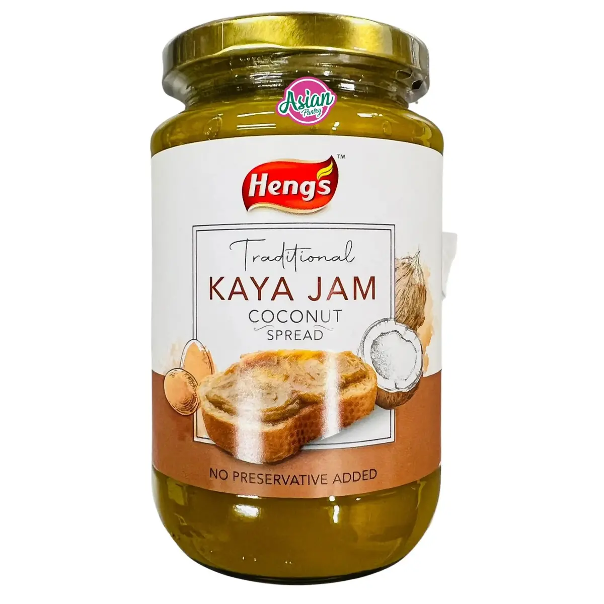 Heng's Nyonya Kaya Traditional (Yellow)  420G 1