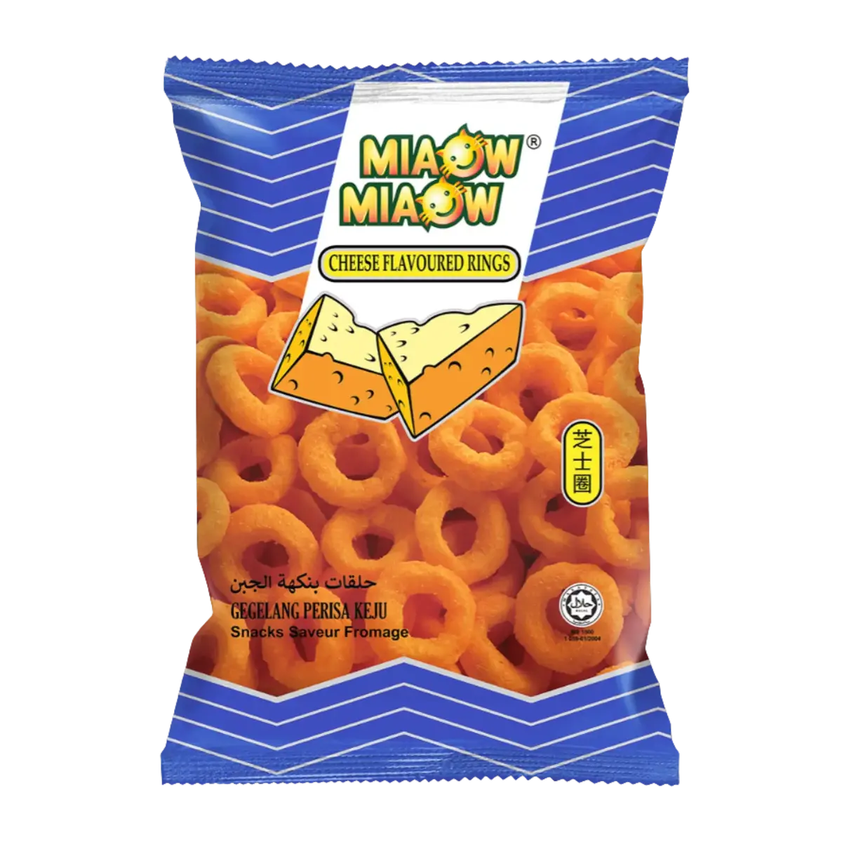 Miaow Miaow Cheese Flavoured Rings 50G 1
