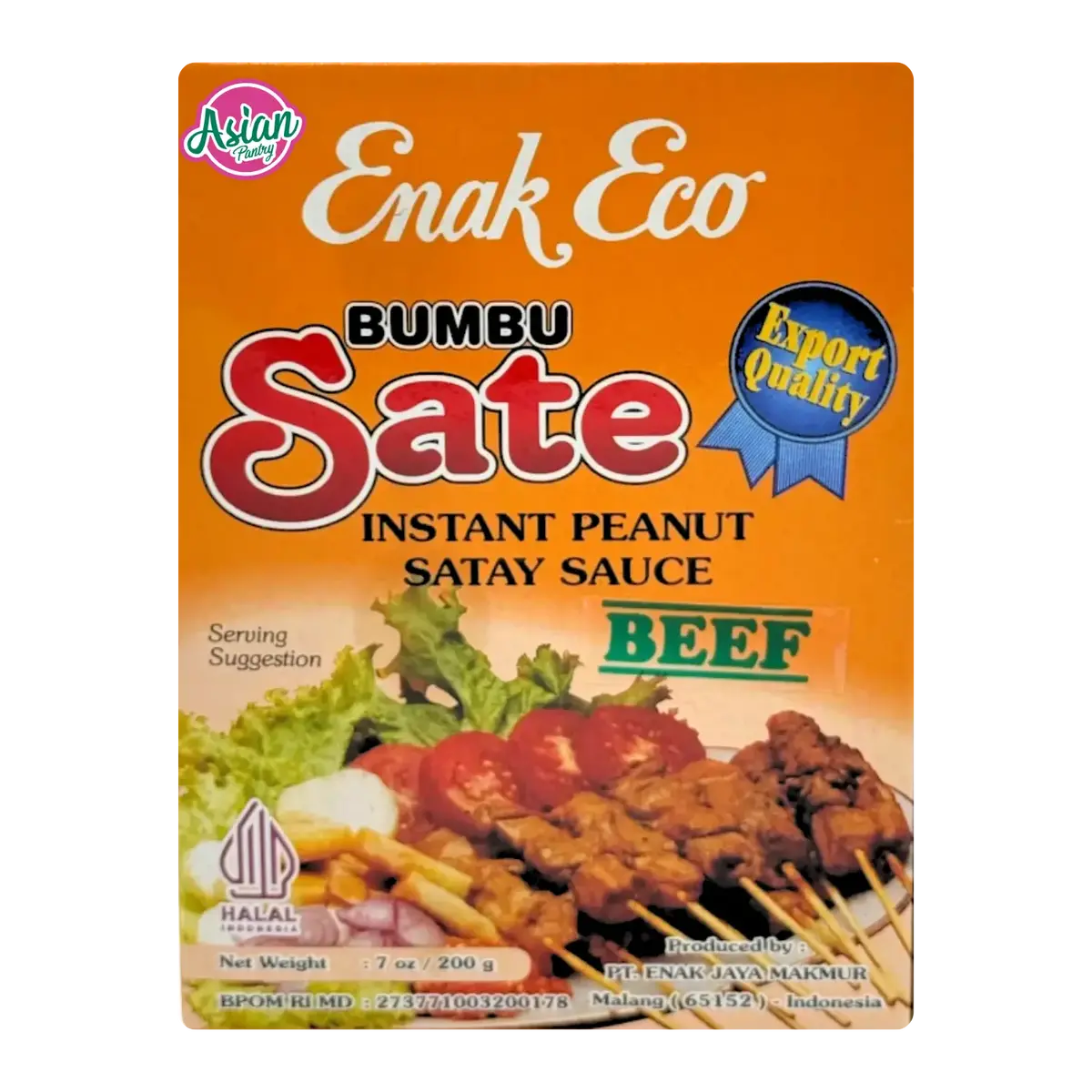 Enak Eco Beef Satay Seasoning Mix 200G 1