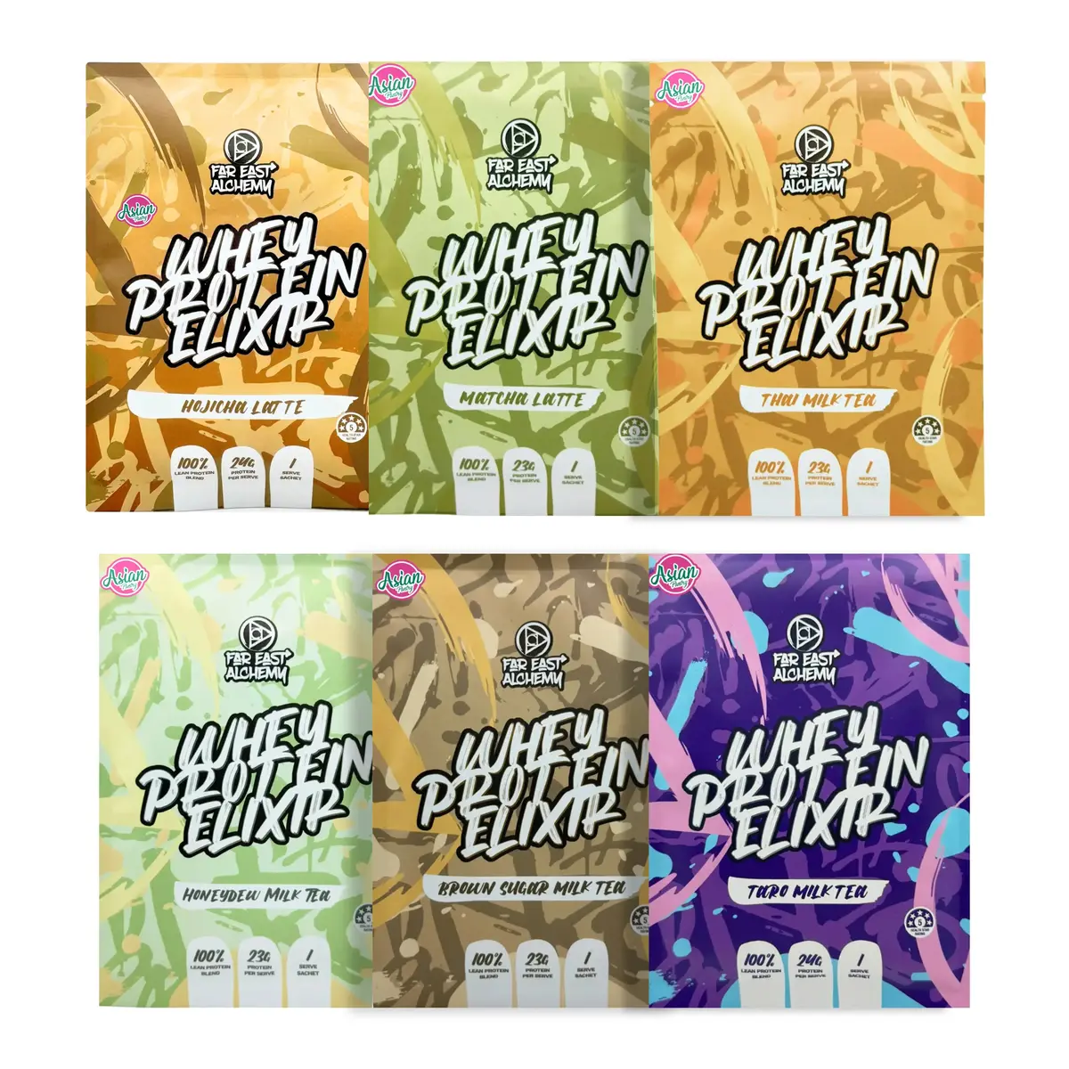Far East Alchemy Protein Elixir Sample Bundle 1