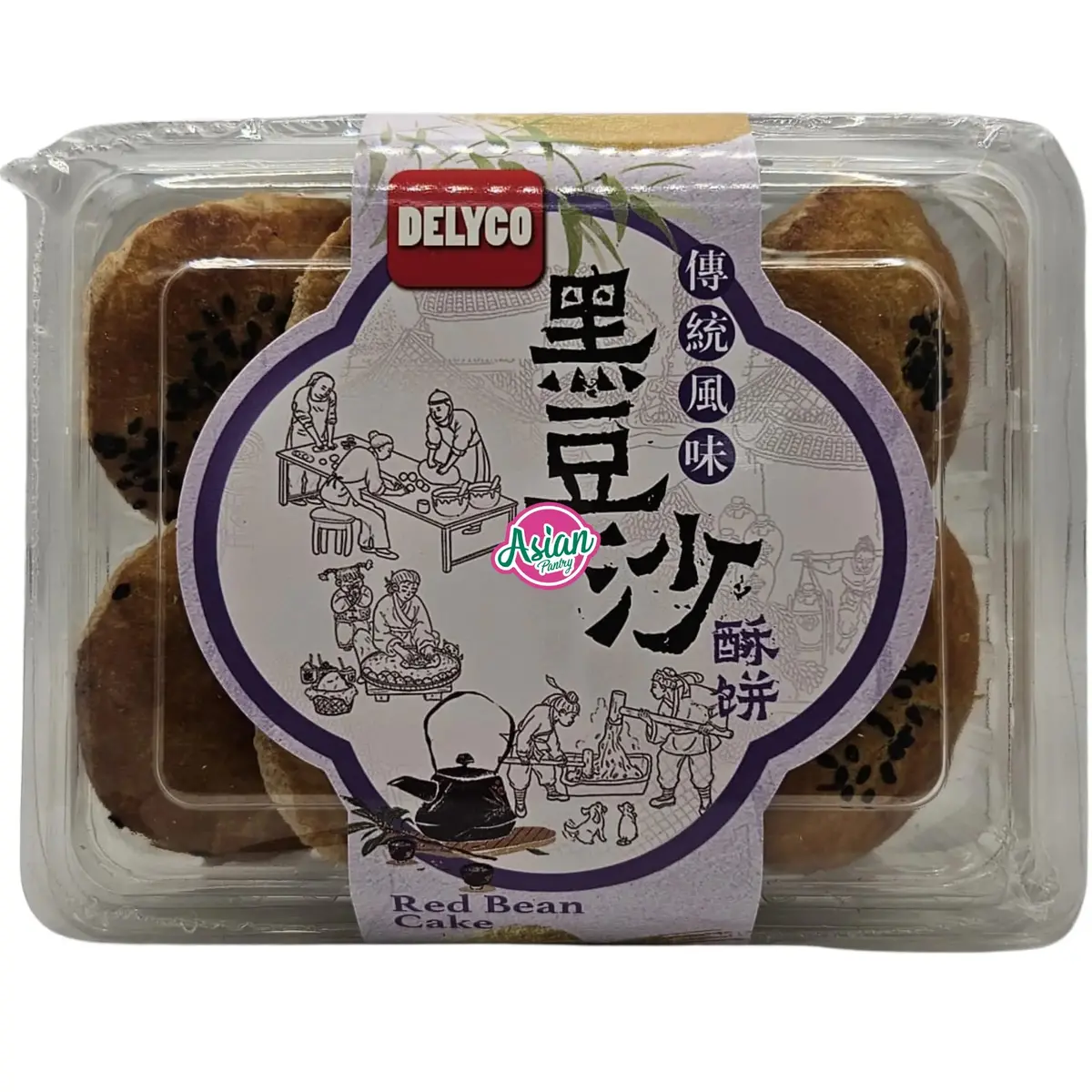 Delyco Red Bean Cake 240G 1