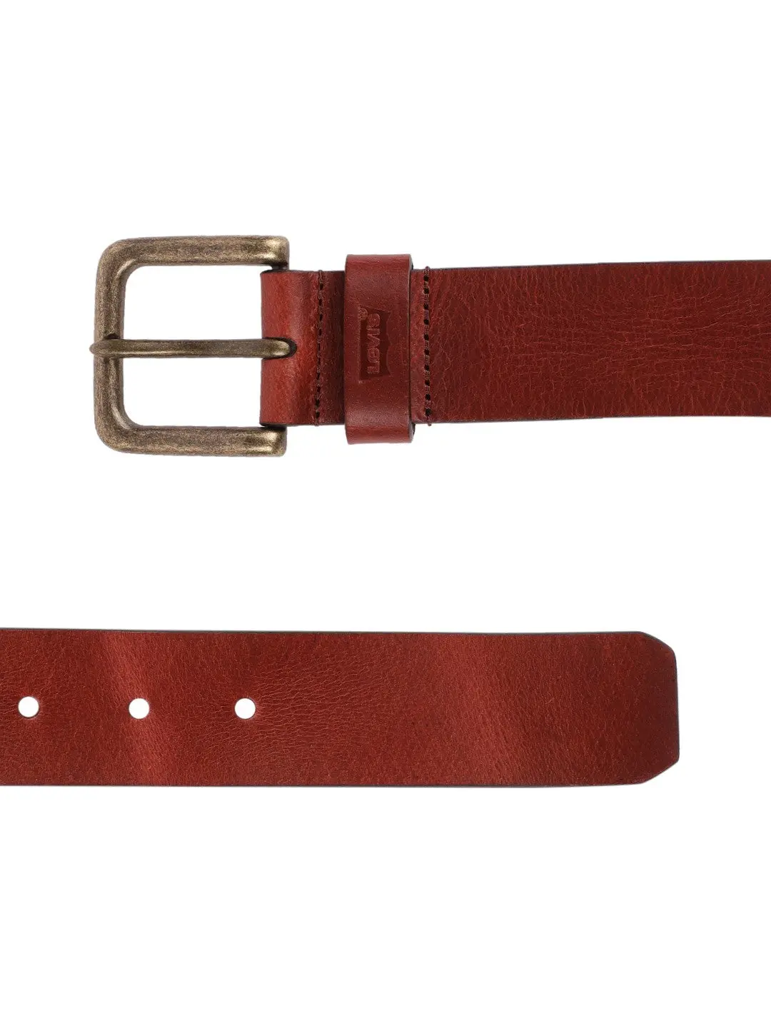 Men's Brown Casual Leather Belt 1