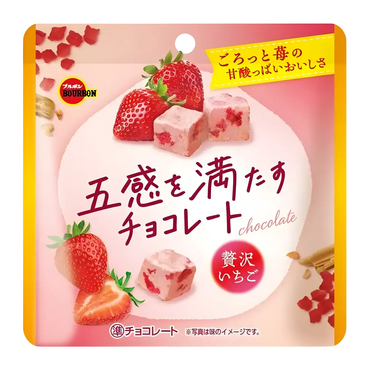 Bourbon Luxury Strawberry Chocolate 38G 1