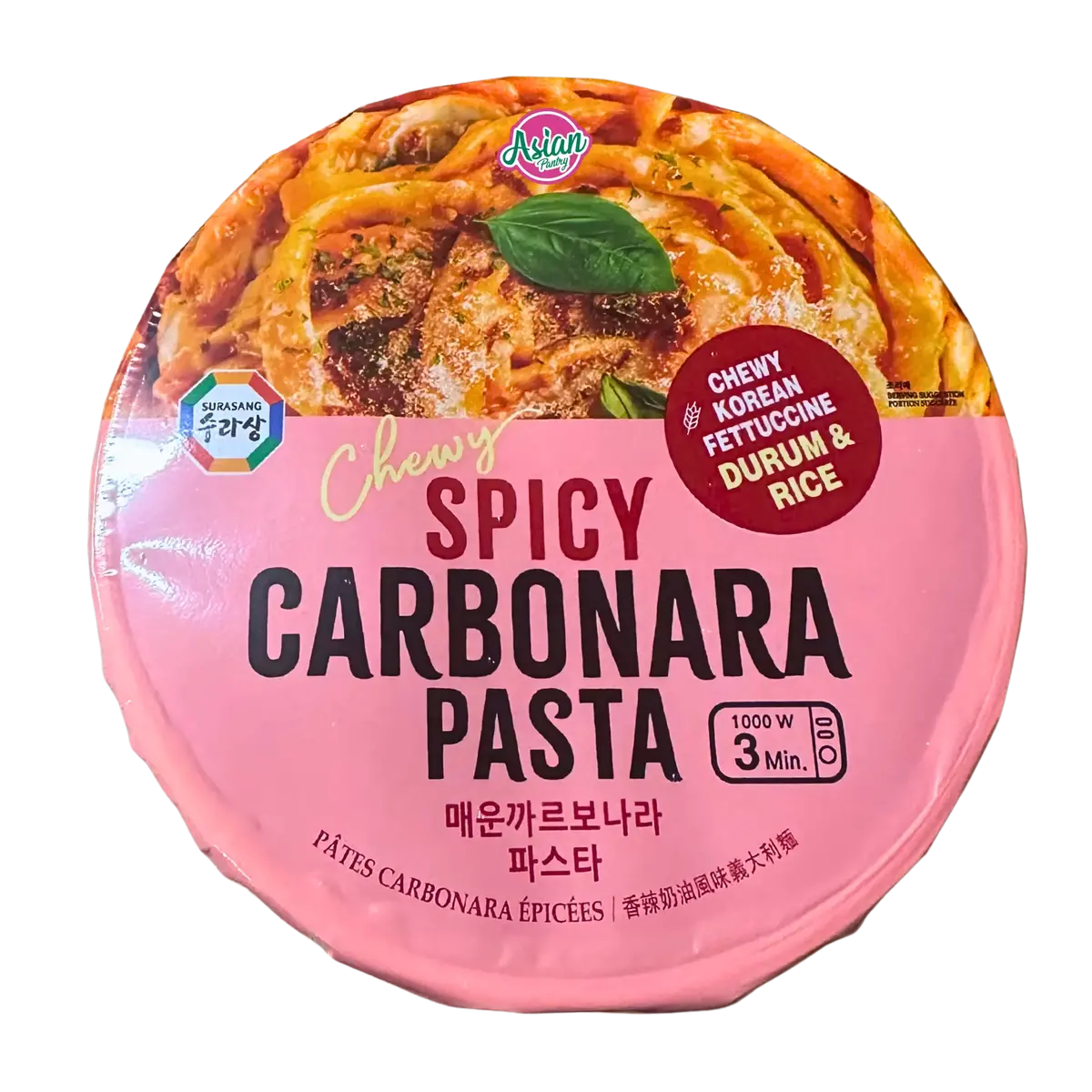 Surasang Chewy Spicy Carbonara Pasta 193G 1