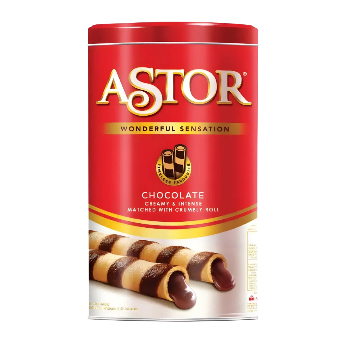 Astor Chocolate Wafer Stick Tin 330G 1