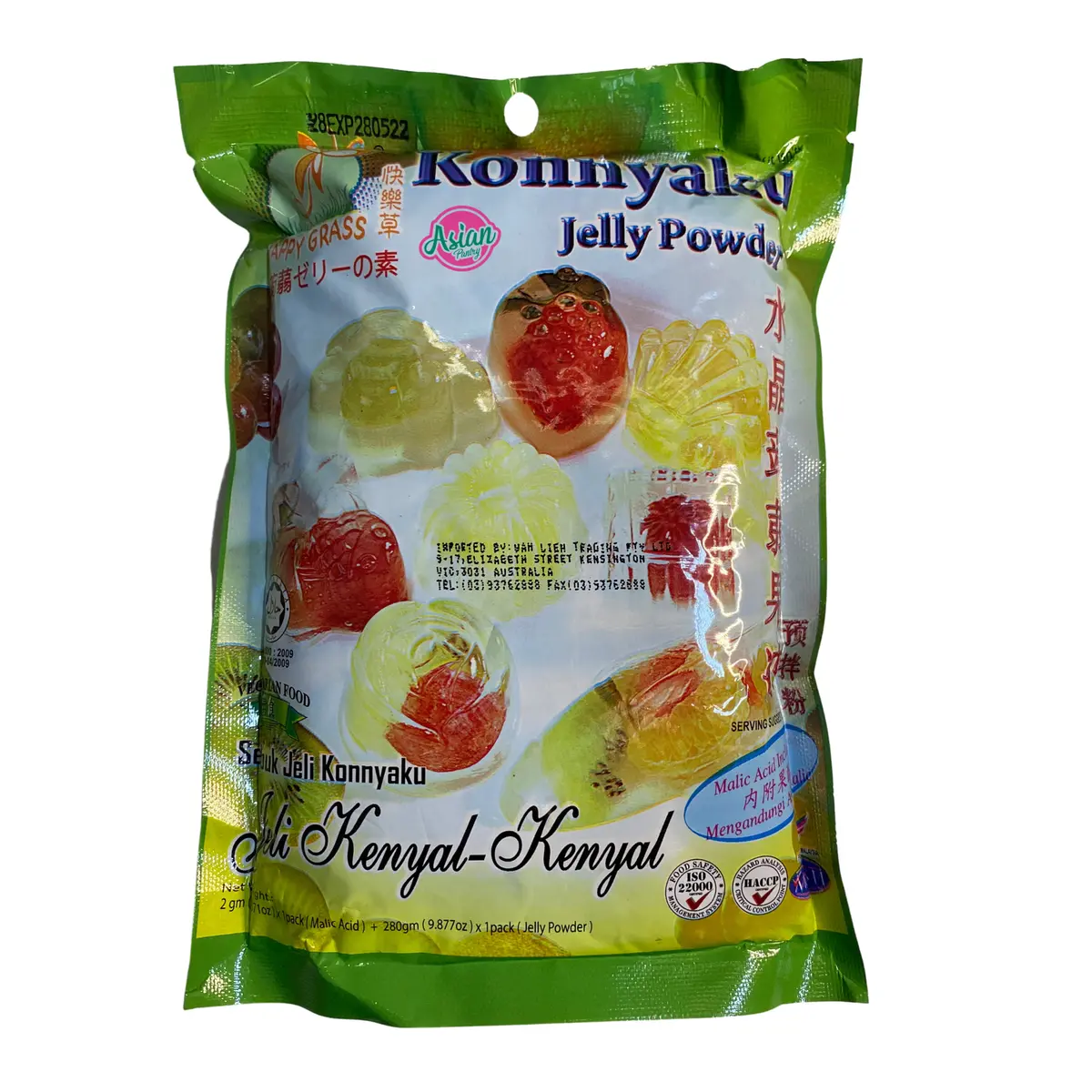 Happy Grass Konnyaku Jelly Powder Original 280G 1