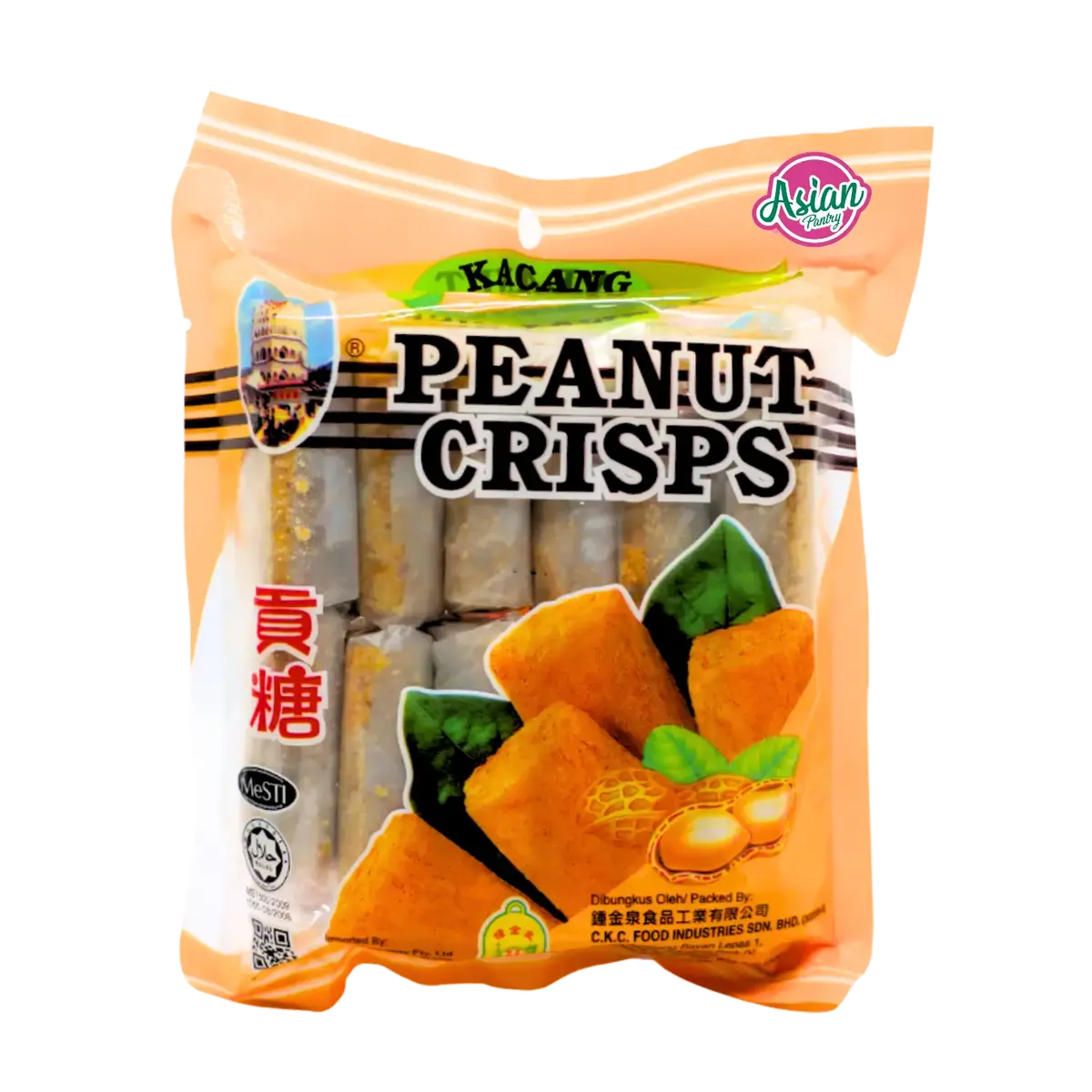 Cheong Kim Chuan Kacang Tumbuk Peanut Crisps 200G 1