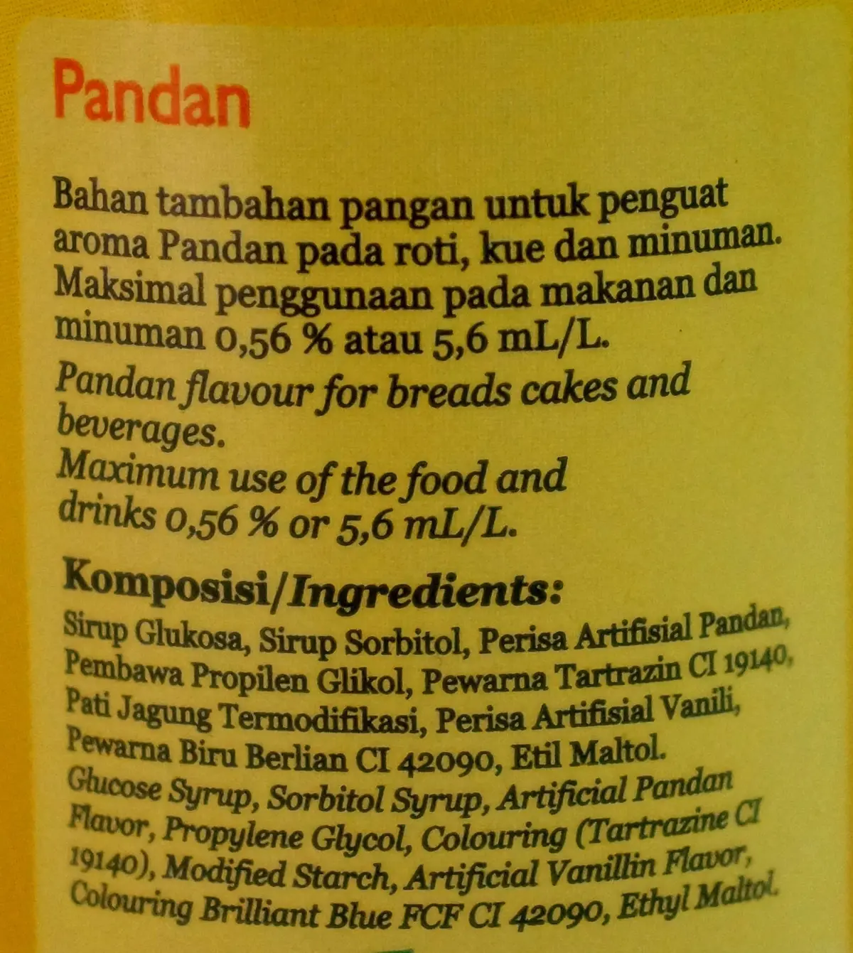 Koepoe Koepoe Pandan Liquid Essence 60Ml 2