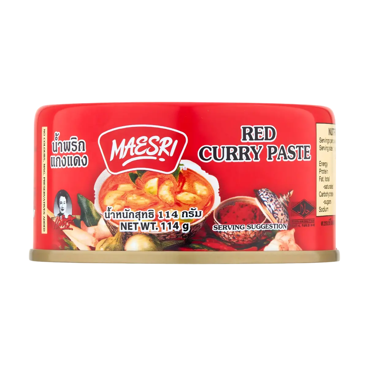 Maesri Red Curry Paste 114G 1