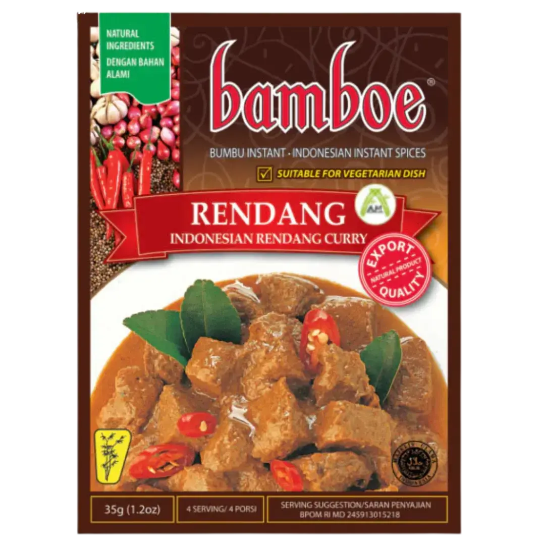 Bamboe Rendang Curry Seasoning Powder 35G 1